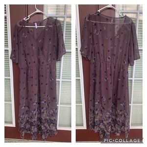 Full Length Floral Dress!